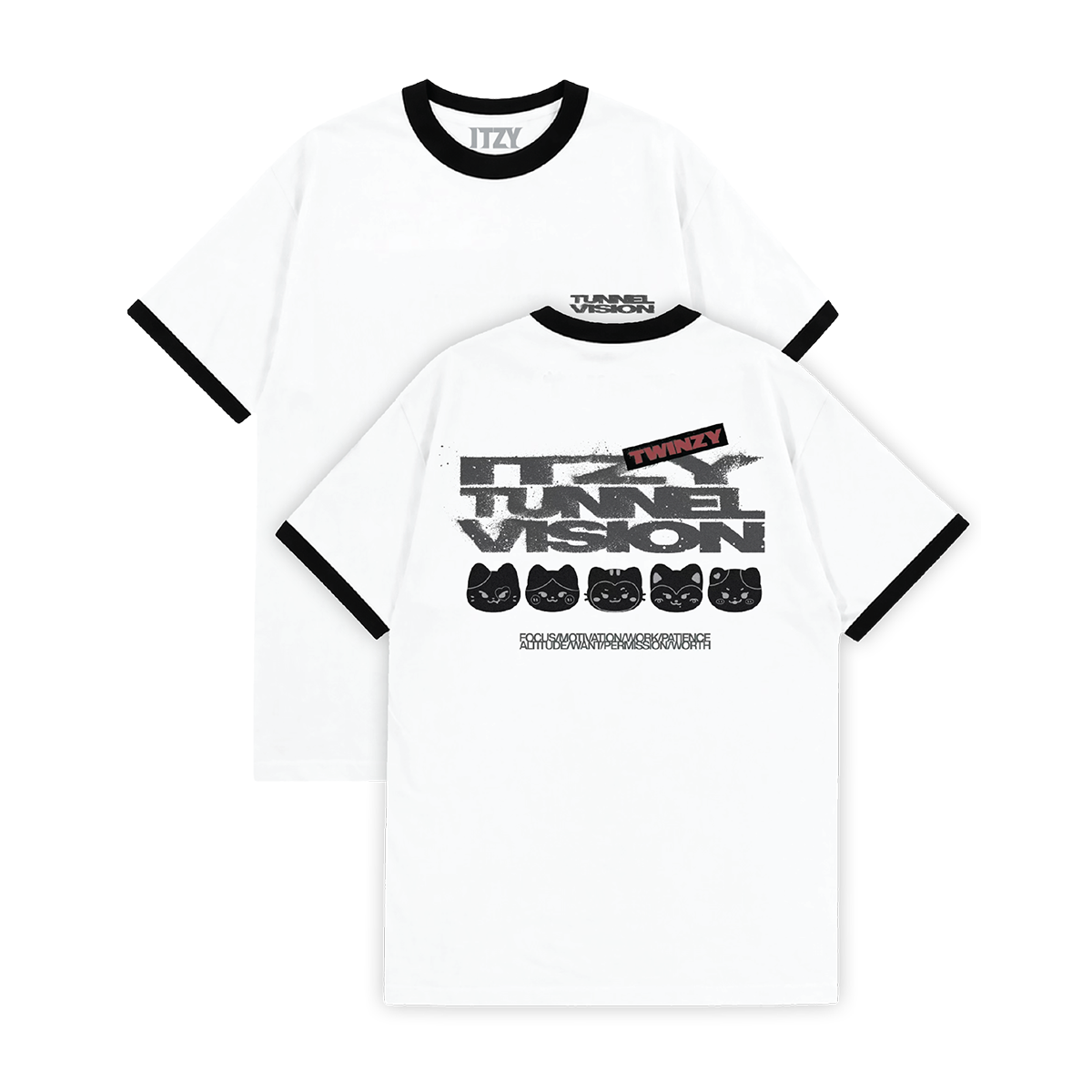 TWINZY WHITE T-SHIRT
